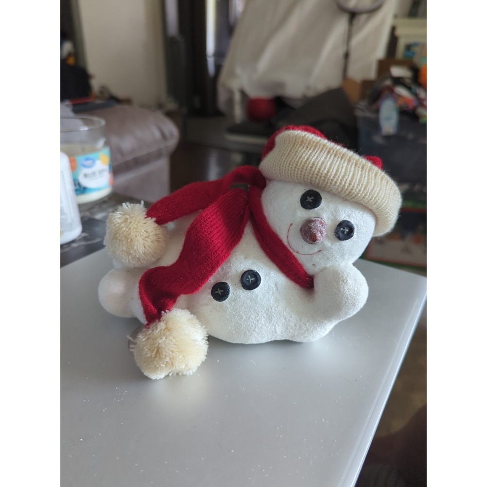 Vintage Department 56 Billy Buttons Supermodel Snowman Figurine Dept. 56